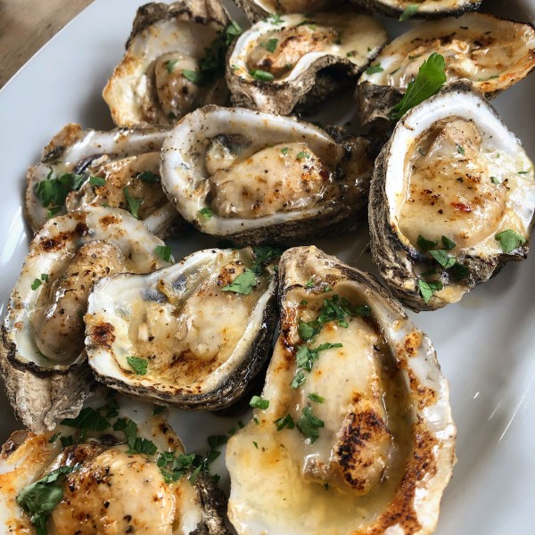 Grilled Oysters On The Half Shell | Emerils.com